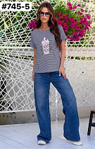 Футболка Bat 745-5 navy - делук