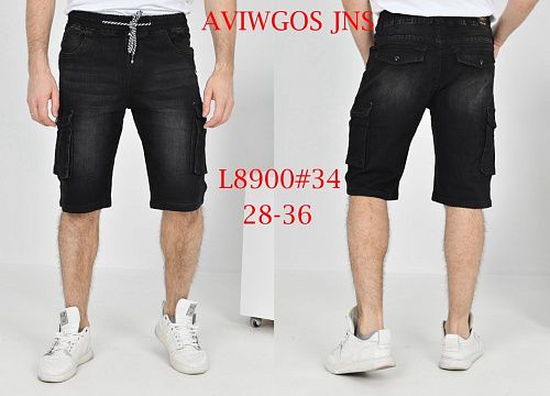 Шорты God Baron L8900 black - делук