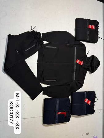 Костюм Спорт Vip Stendo 0177 black - делук