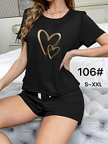 Пижама Romeo Life 106 black - делук
