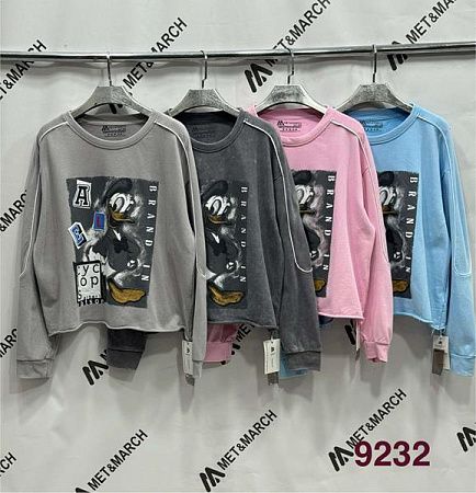 Свитер Met&March 9232 l.grey - делук