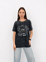 Футболка Fsn 2810 black - делук
