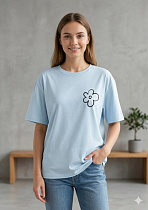 Футболка Newe 401 l.blue - делук