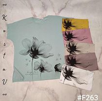 Футболка Kosta F263 mix - делук