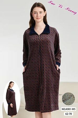 Халат Romeo Life 901 brown - делук