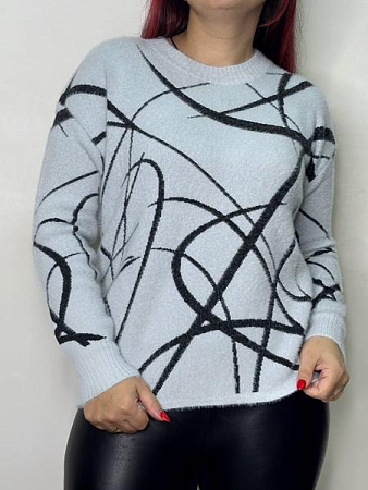 Свитер Kosta 95711 l.grey - делук