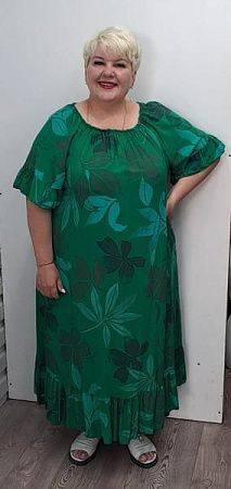 Платье Romeo Life RL541 d.green - делук