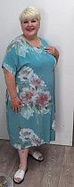 Платье Romeo Life RL389 l.blue - делук
