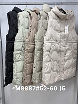 Жилетка Jacket M8887 mint - делук