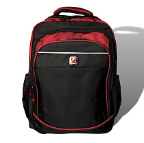 Рюкзак Luna-Bag 8851 black-red - делук