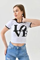 Топ Little Secret 9251 white - делук
