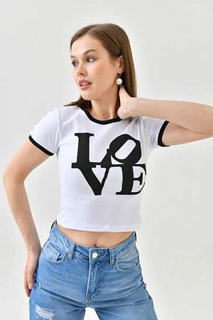 Топ Little Secret 9251 white - делук