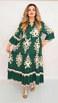 Платье Romeo Life 7975 green Платье Romeo Life 7975 green - делук