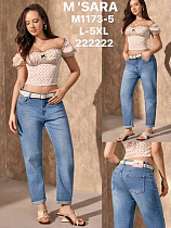 Джинсы Jeans Club MK1173-5 blue - делук