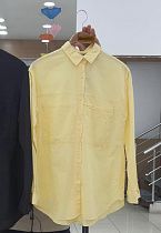 Рубашка S010 yellow