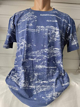 Футболка Panda 1697 blue - делук