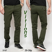 Брюки Vitions 3167 khaki - делук
