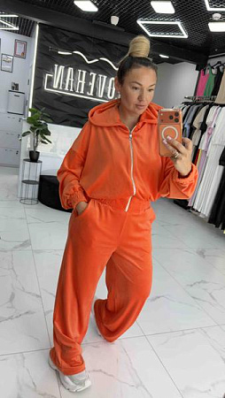 Костюм Спорт Lovekan 1732 orange - делук
