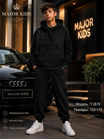 Костюм Спорт Major Kids T2619 black - делук