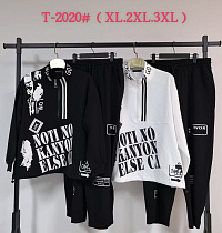 Костюм Спорт Saint Wish T2020 black - делук