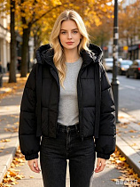 Куртка Jacket B9209 black - делук