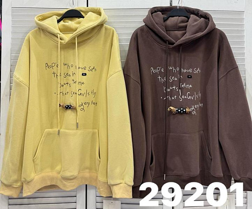 Худи Comod 29201 yellow - делук