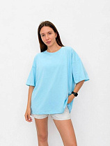 Футболка Fsn 7044 l.blue - делук
