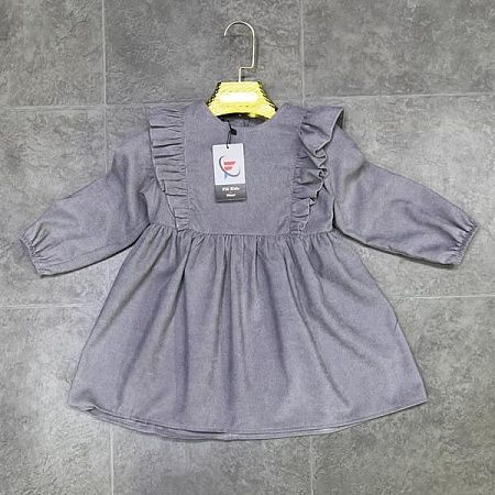 Платье Fili Kids FK1283 grey - делук