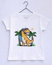 Футболка Dino DN285 white - делук