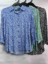 Рубашка Emsweekis E1582 black - делук