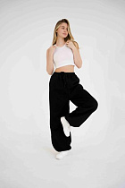 Штаны Спорт Little Secret S799 black - делук