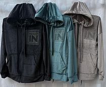 Кофта Спорт Shon S943 black - делук