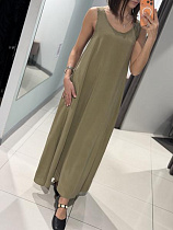 Платье Comod H2501 khaki - делук