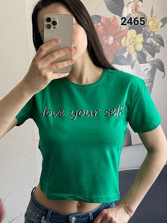 Футболка Fsn 2465 green - делук