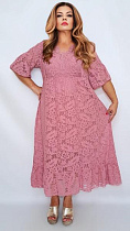 Платье Romeo Life RL1236 d.pink - делук