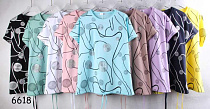 Футболка Jjf 6618 mix - делук