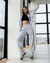 Костюм Спорт Azna Д128 grey - делук