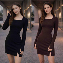 Платье Karolina KR540 black - делук