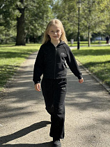 Костюм Спорт Yalisi 5843 black - делук