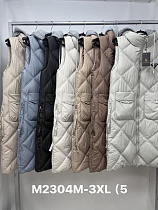 Жилетка Jacket M2304 black - делук