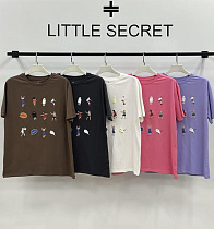 Футболка Little Secret 500342 lilac - делук