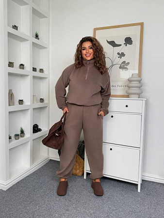 Костюм Спорт Femzone 1146 l.brown - делук