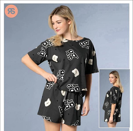 Пижама Trikotag 7047 d.grey - делук