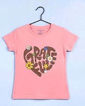 Футболка Dino DN313 pink - делук