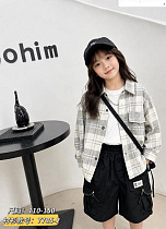 Рубашка Fashion Kids 7785-2 l.grey - делук