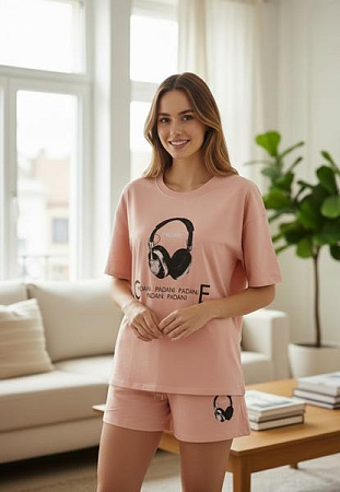 Костюм Katty 1085 pink - делук
