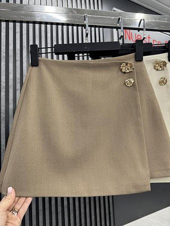 Юбка-Шорты Style Nadezhda SN512 beige - делук