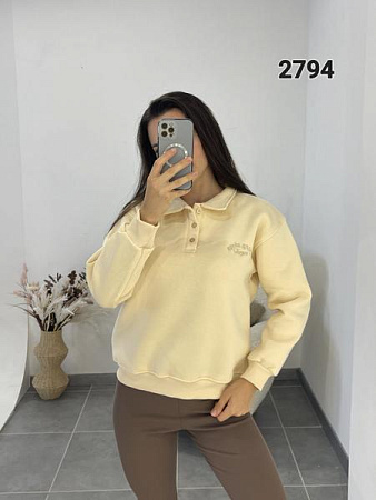 Свитер Fsn 2794 yellow - делук