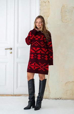 Туника Liza Brend 1110 brown - делук