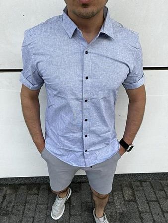 Рубашка Nik 55987 l.blue - делук